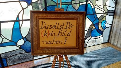 Das Thema der Gottesdienstreihe: Du sollst Dir (k)ein Bild machen.