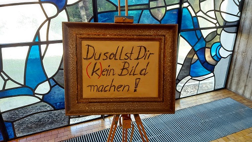 Das Thema der Gottesdienstreihe: Du sollst Dir (k)ein Bild machen.